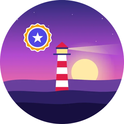 The same icon with a small star badge at the top left